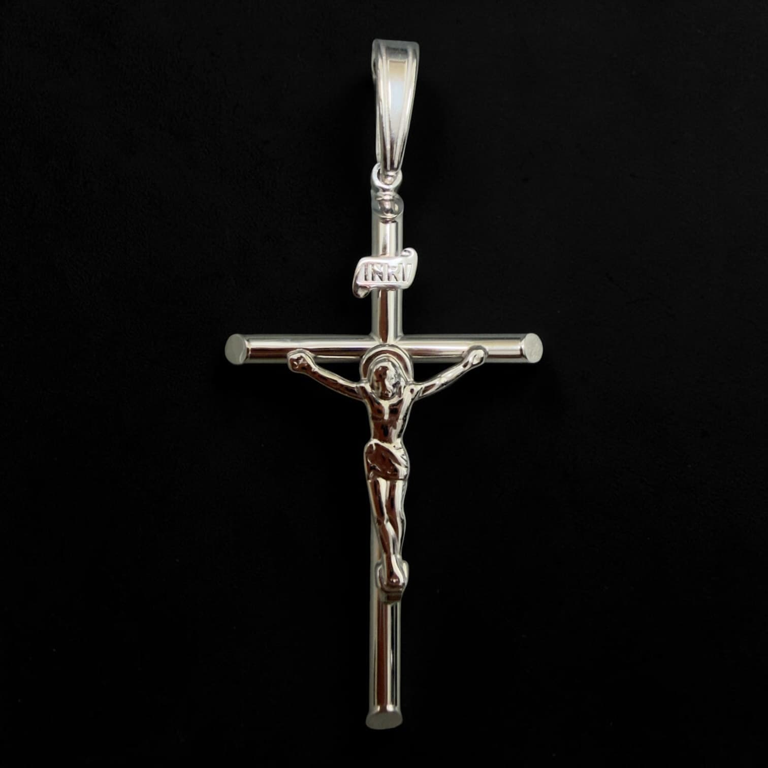 AL3W Pendant K18WG 2.70g Cross INRI